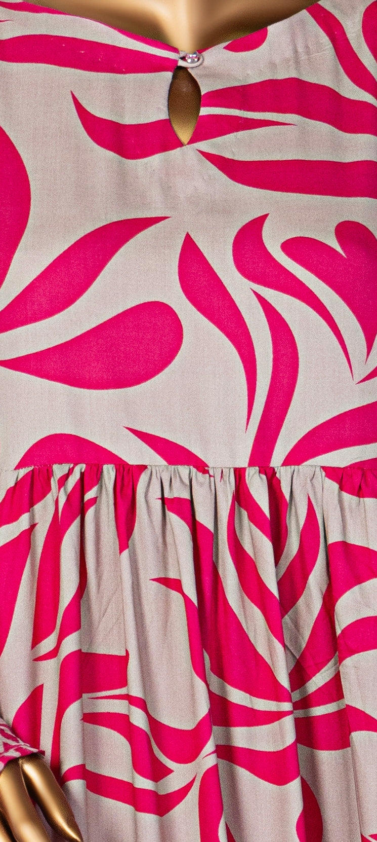 HZ Textile Unstitched Full Suit Linen Wintry Collection 25 D-02