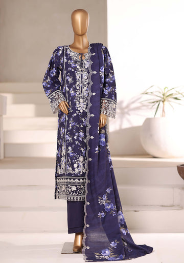 SADABAHAR RTW SIGNATURE KHADDAR EMBROIDERED 3PIECE COLLECTION 2025 SSKE -1106