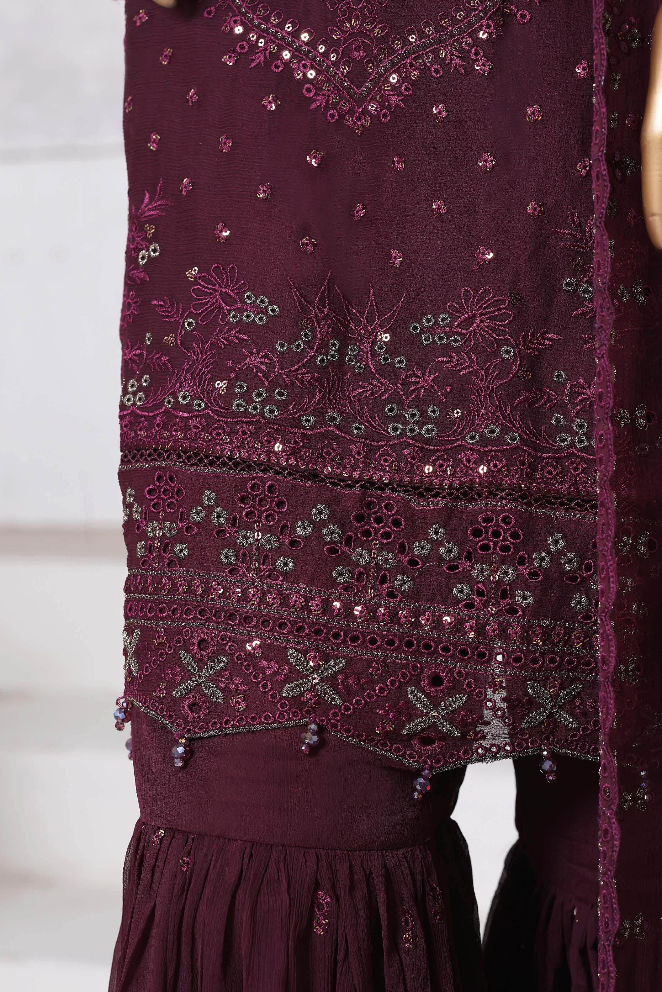 SADABAHAR Luxury Chiffon Afsanay Vol 14 3Piece Collection 2025 SAFC -1002