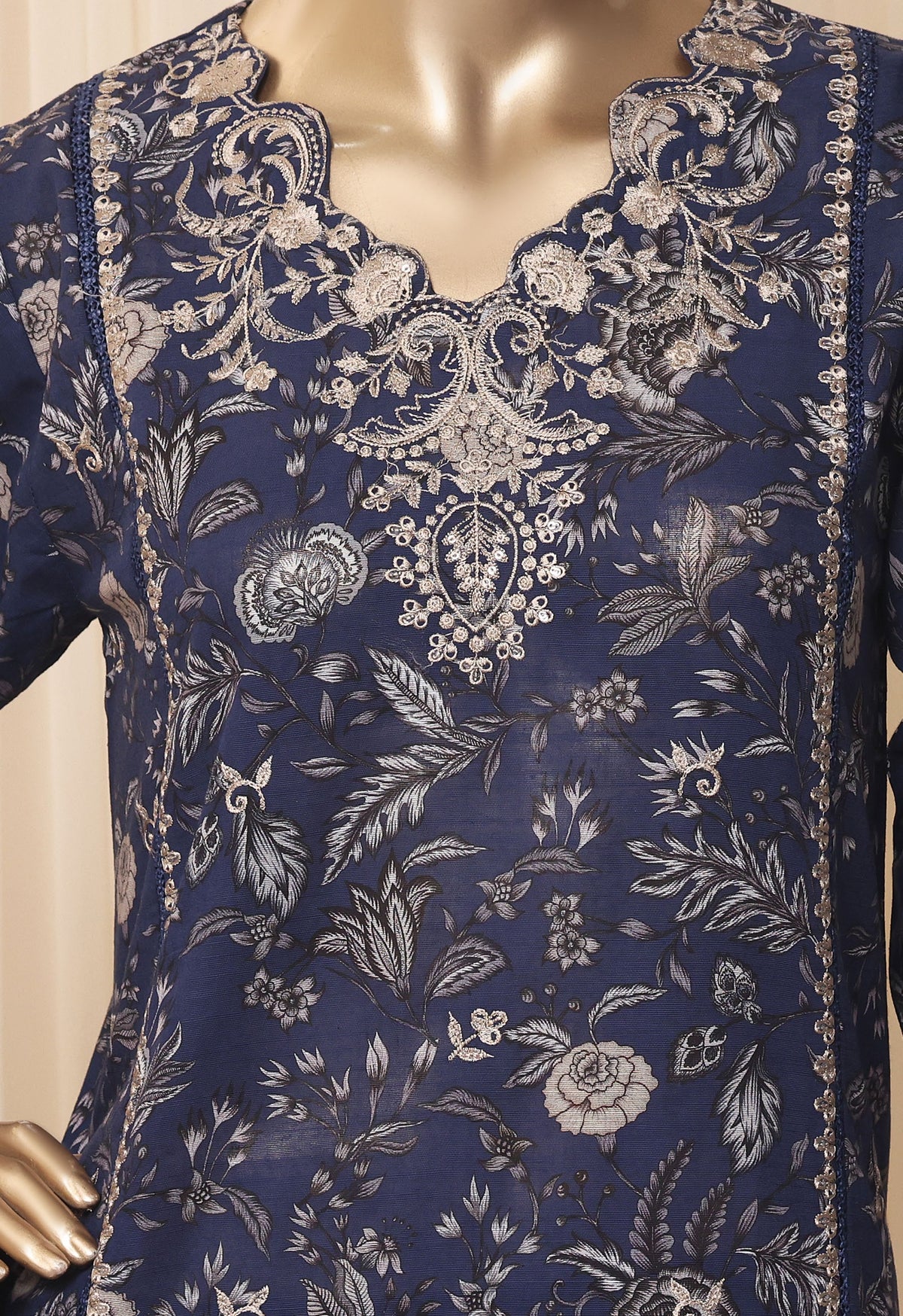 Sadabahar Luxury Khaddar Printed 3piece  stitched Vol-05 Collection 2026 D-03
