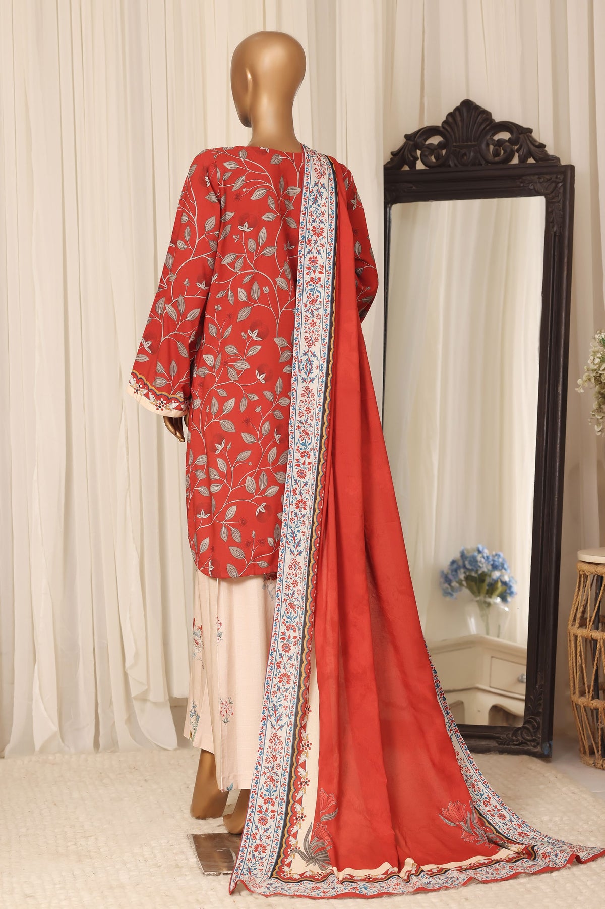 Sadabahar linen Printed 3Piece Stitched Collection D-03