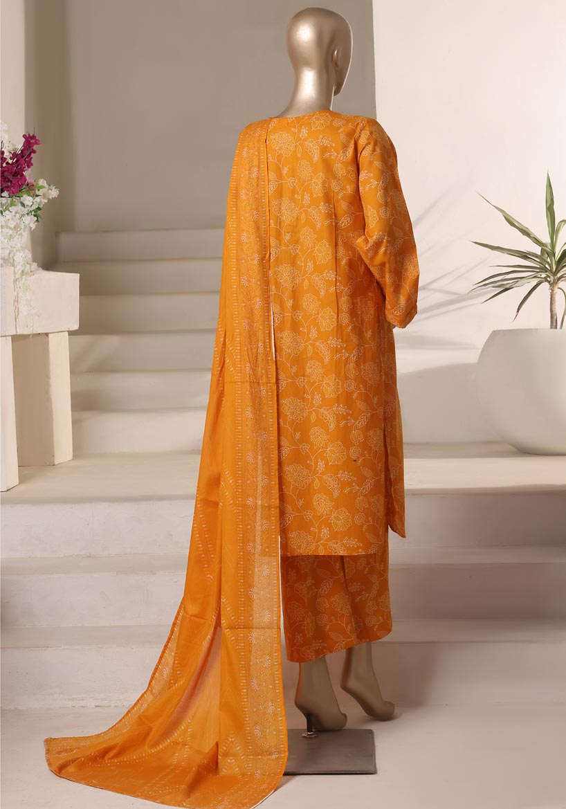 HZ Textile Ready to Wear Rozaana Cambric Printed 3PC Collection 2025 D-06