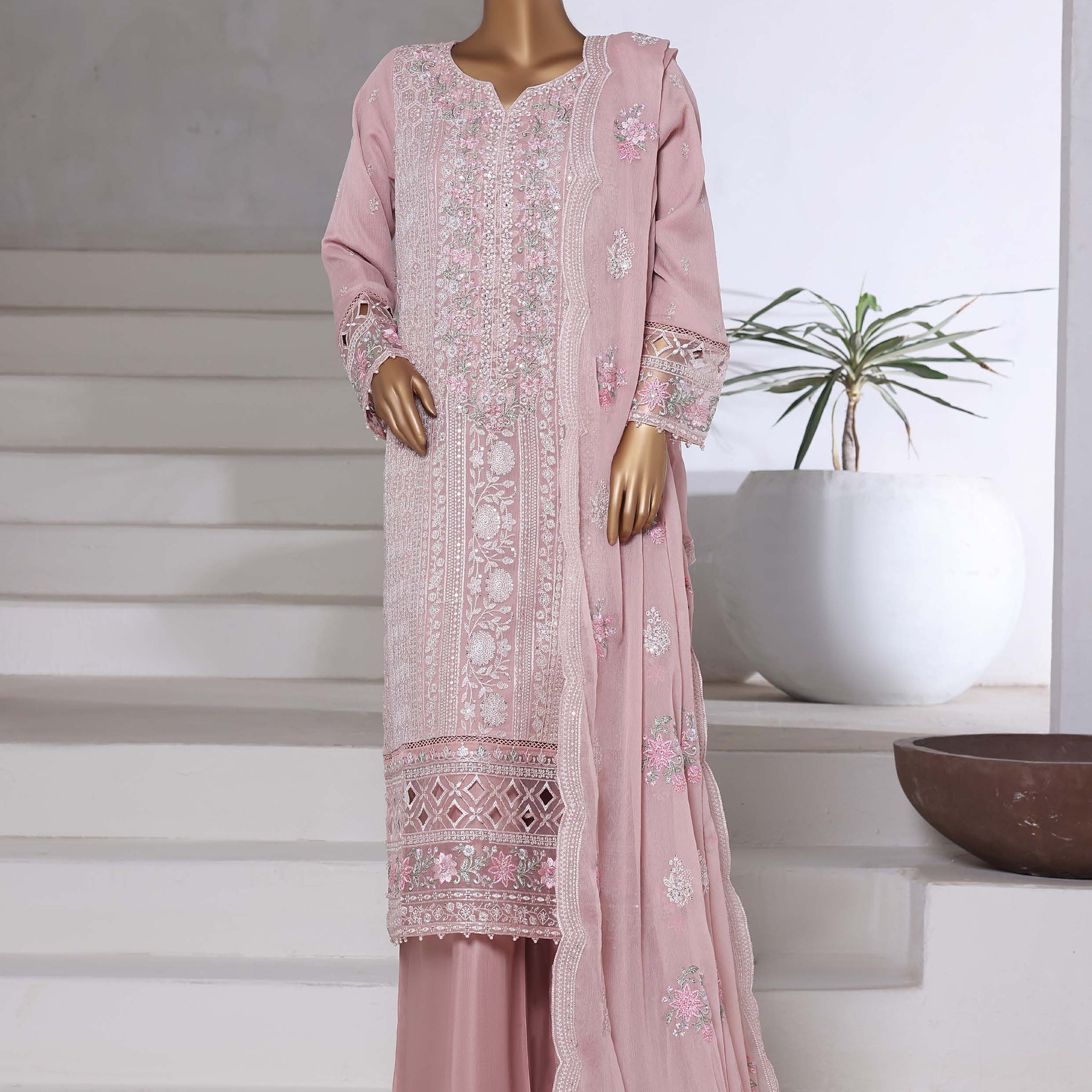 SADABAHAR Luxury Chiffon Afsanay Vol 14 3Piece Collection 2025 SAFC -1005