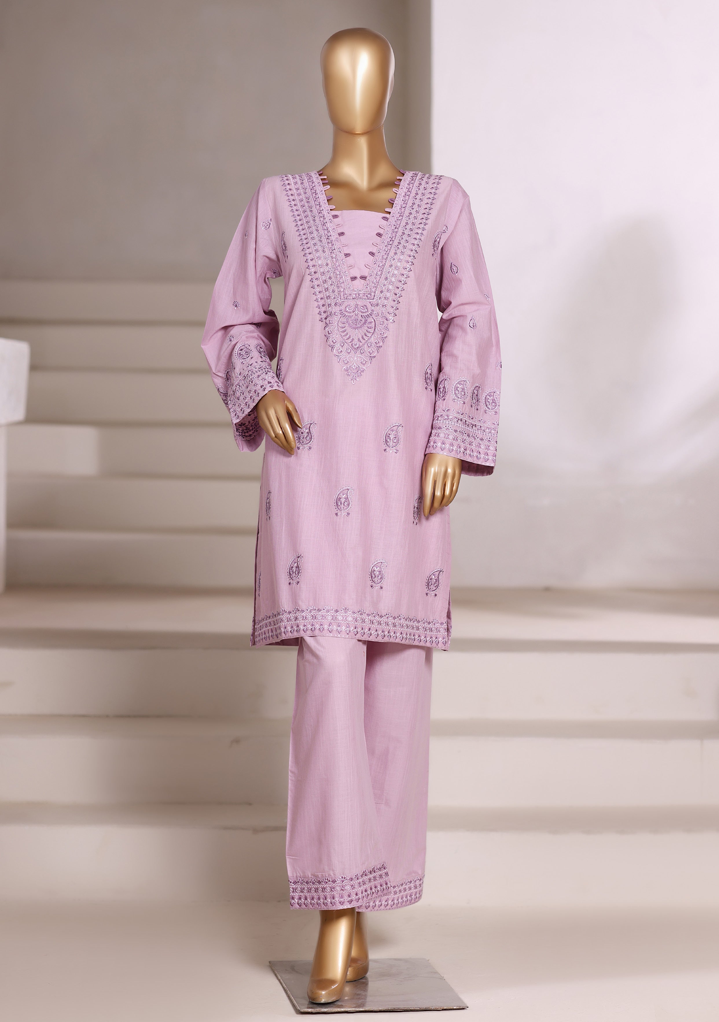 SADABAHAR Vybe Embroidered Set 2PlECE STITCHED COLLECTION 2025 D-301 Lailic