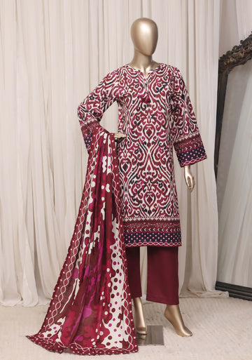 Sadabahar Signature Festive Khaddar Embroidery 3piece  stitched Collection 2026 D-04