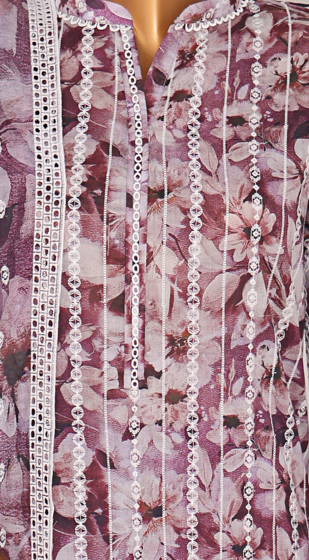 HZ Textile Unstitch Dhagakari Embroidered Collection 2025 D-04