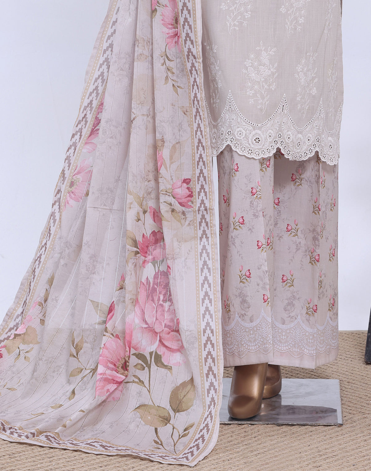HZ by RTW Chikankari Embroidered Prints 3Pcs Suite Collection 2026 D-2