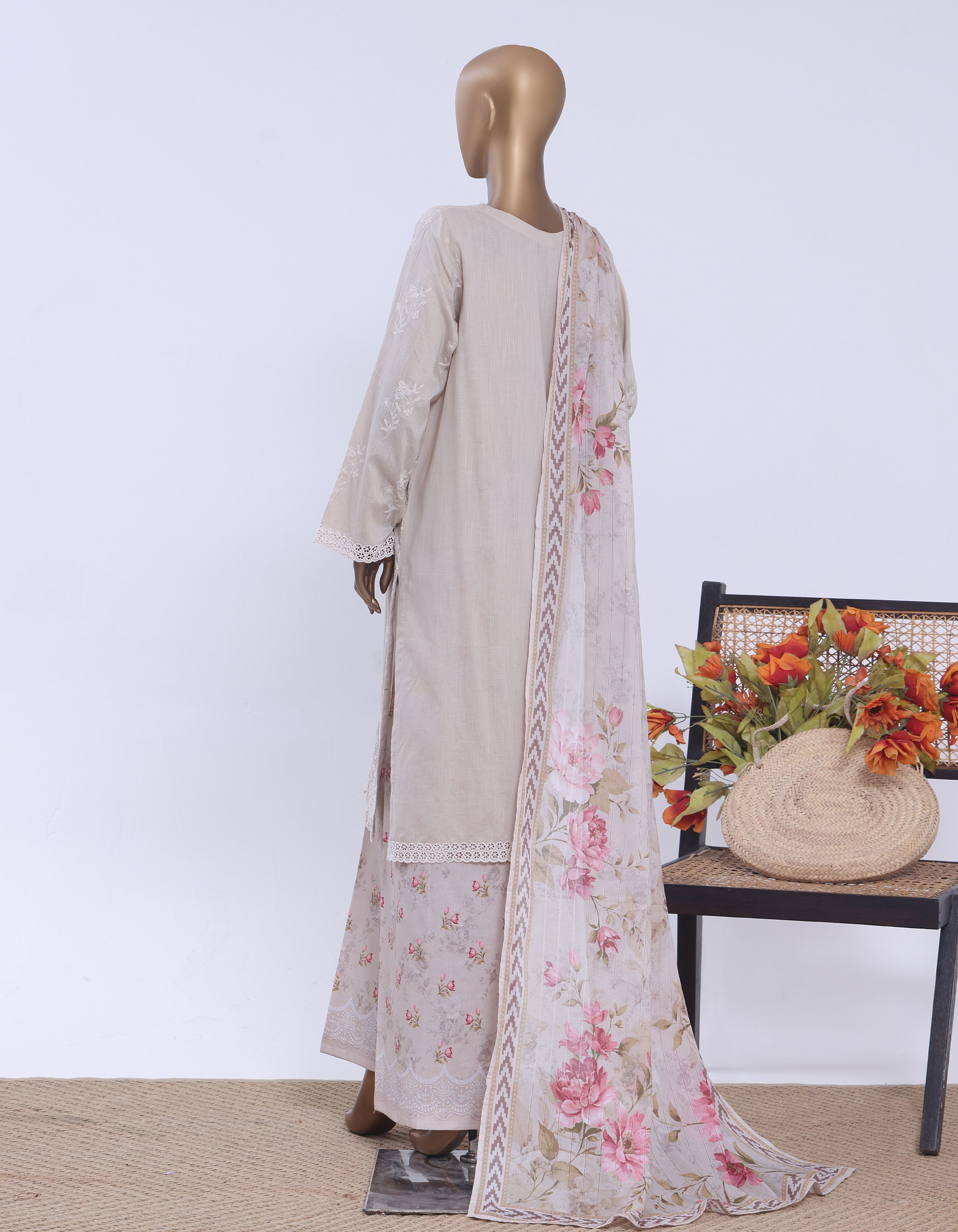 HZ by RTW Chikankari Embroidered Prints 3Pcs Suite Collection 2026 D-2