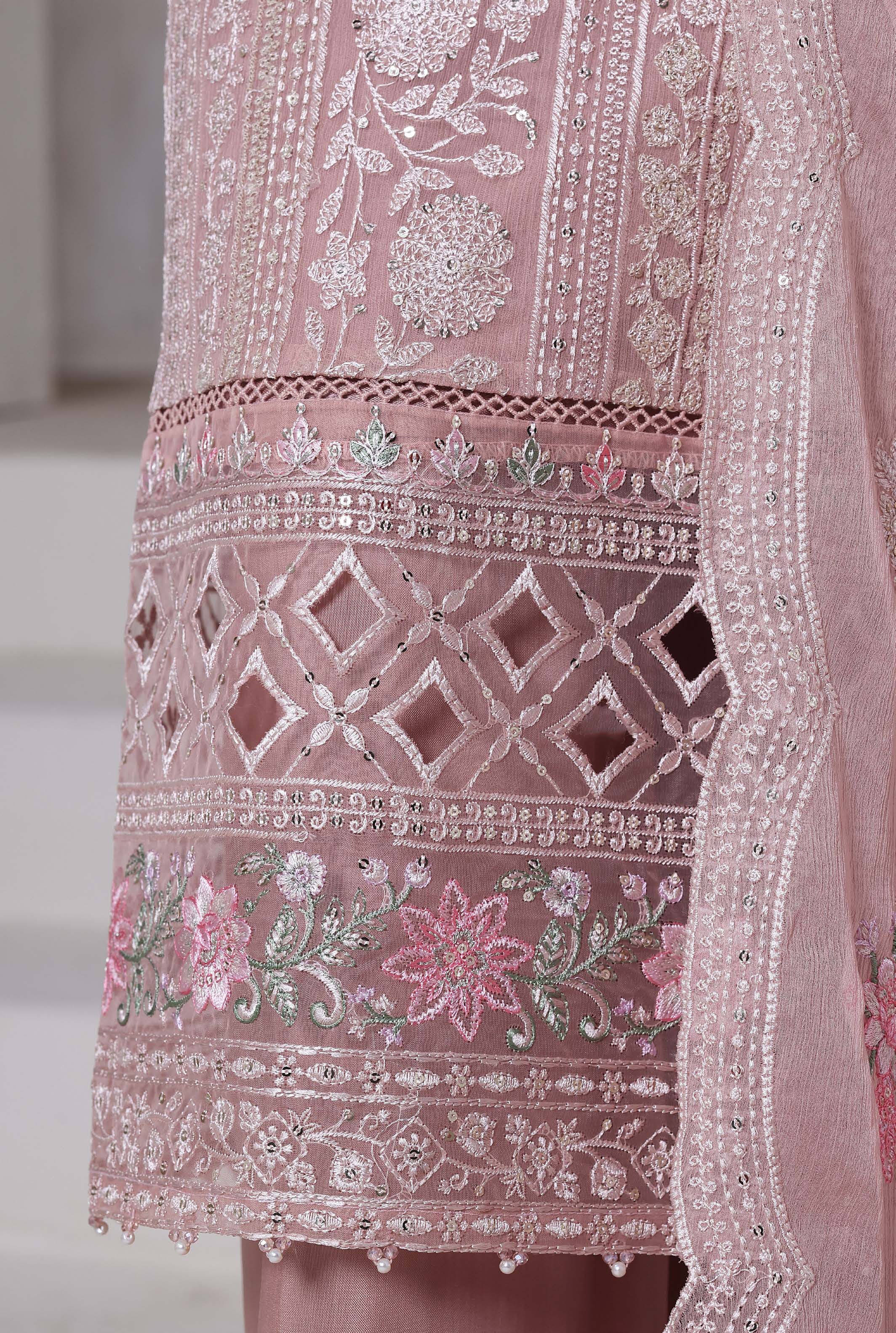 SADABAHAR Luxury Chiffon Afsanay Vol 14 3Piece Collection 2025 SAFC -1005