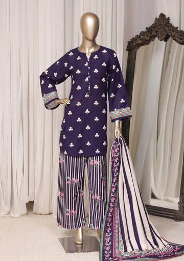 Sadabahar Luxury Khaddar Printed 3piece  stitched Vol-03 2026 D-05