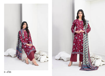 TAWAKKAL RAHAB STAPLE PRINTED 3PIECE UNSTITCHED COLLECTION 2025 D 06