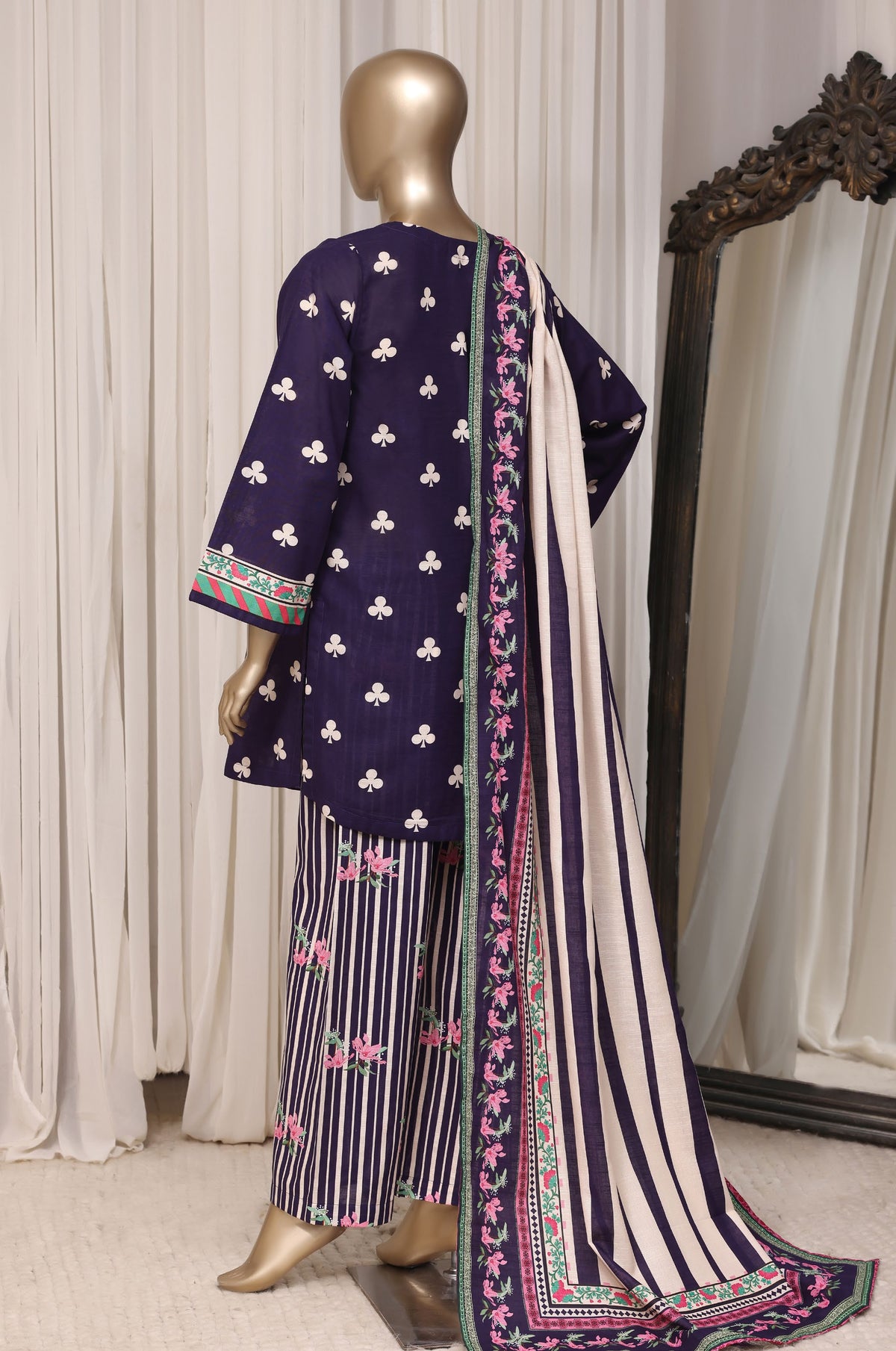 Sadabahar Luxury Khaddar Printed 3piece  stitched Vol-03 2026 D-05