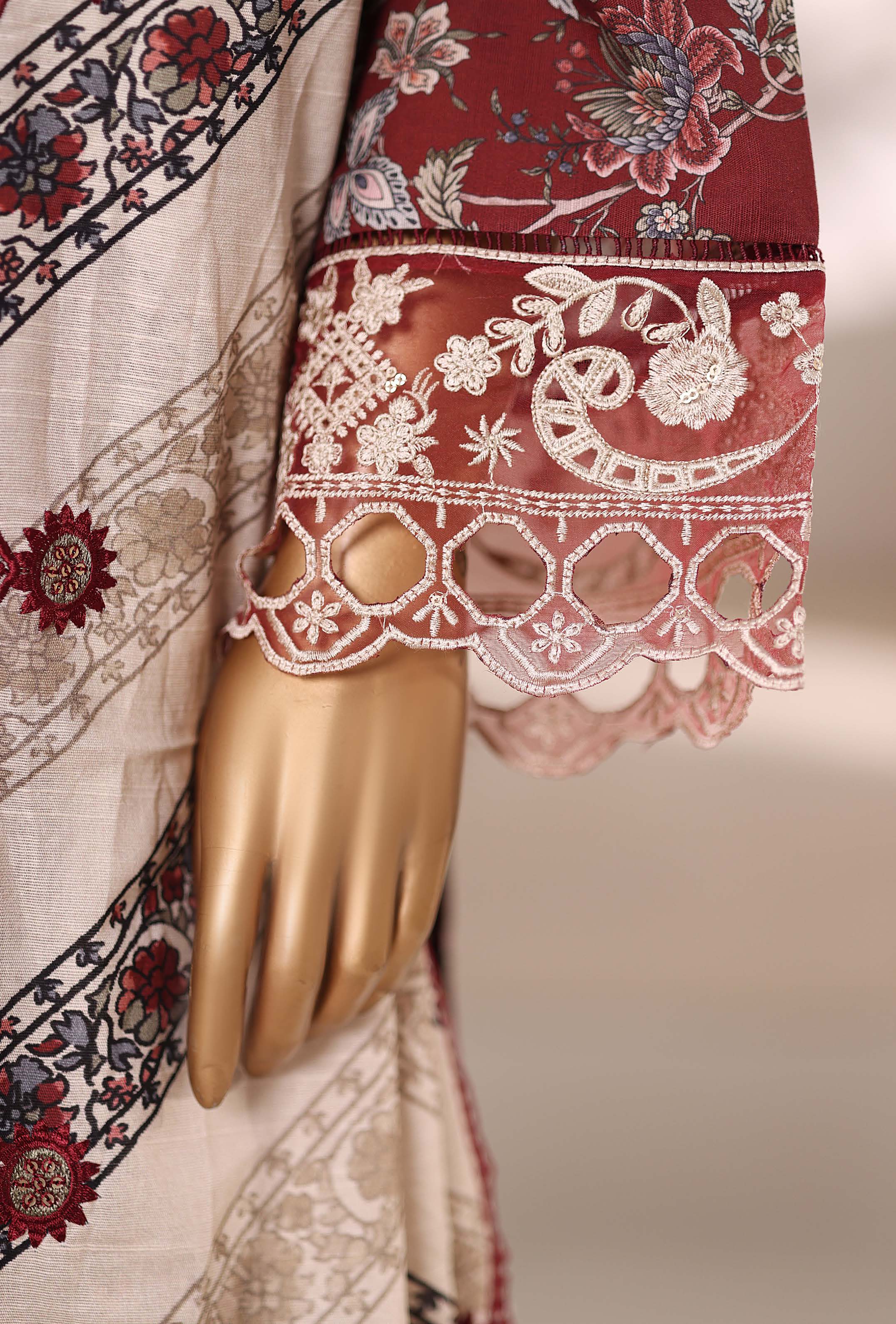 SADABAHAR RTW SIGNATURE KHADDAR EMBROIDERED 3PIECE COLLECTION 2025 SSKE -1105