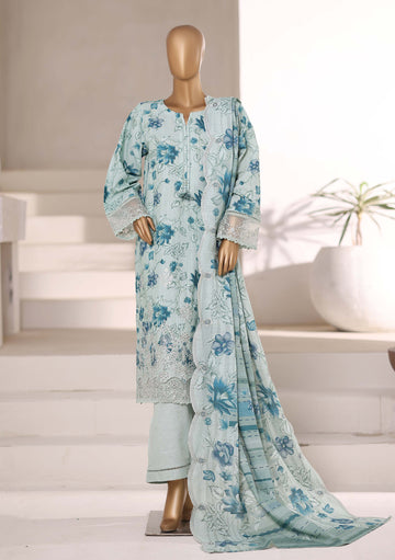 SADABAHAR RTW SIGNATURE KHADDAR EMBROIDERED 3PIECE COLLECTION 2025 SSKE -1103