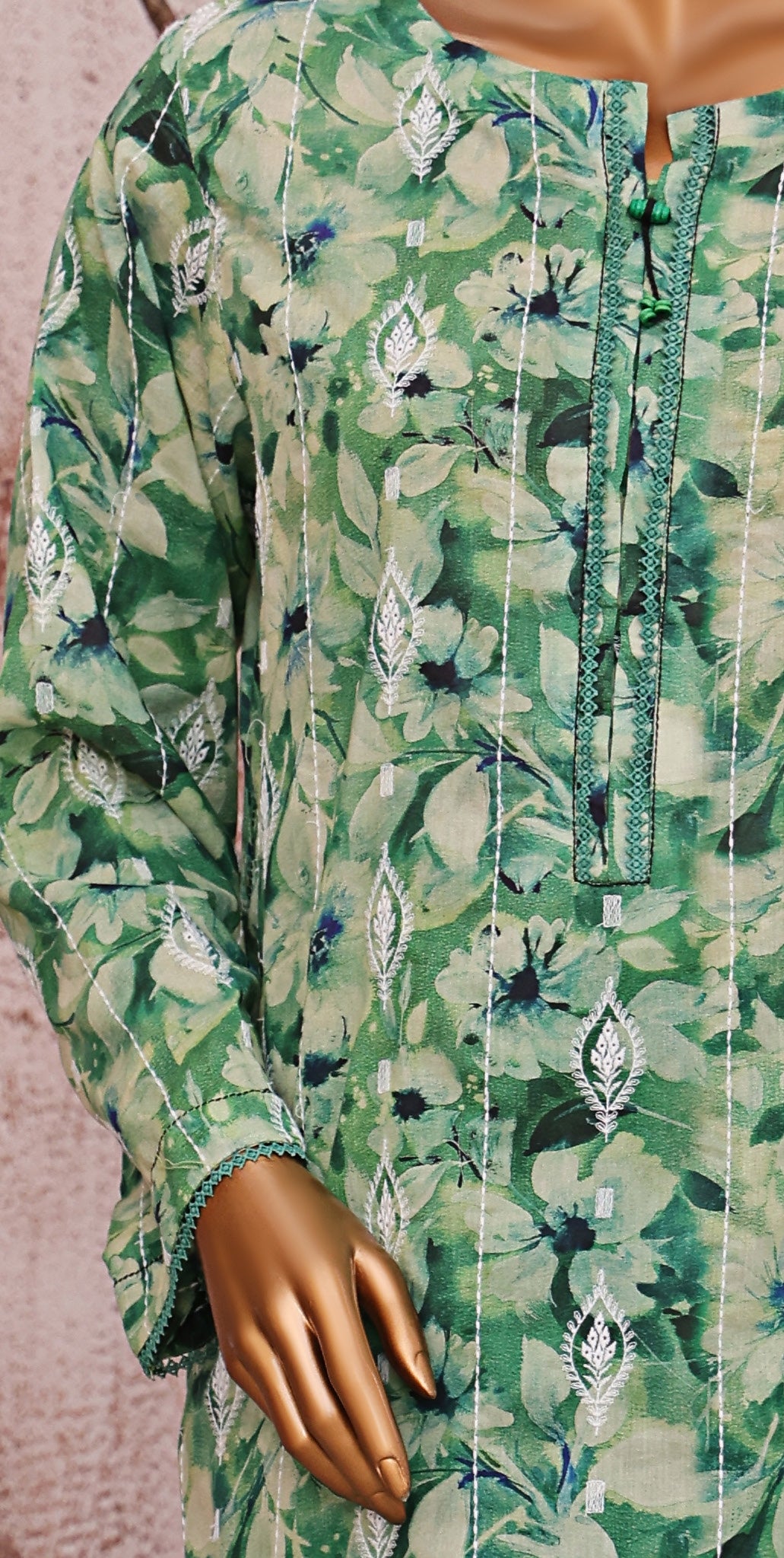 HZ Textile Unstitch Dhagakari Embroidered Collection 2025 D-06