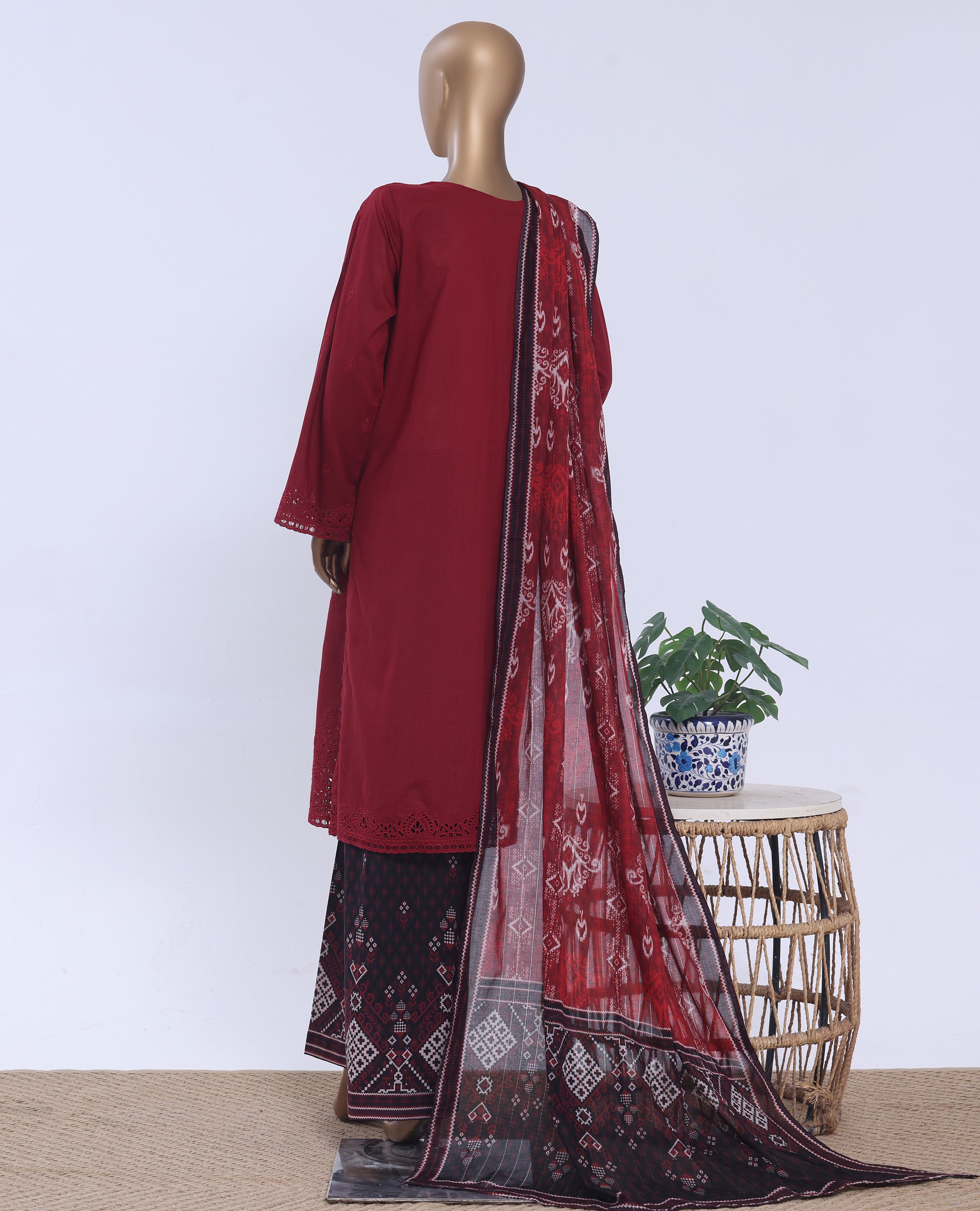 HZ by RTW Chikankari Embroidered Prints 3Pcs Suite Collection 2026 D-3