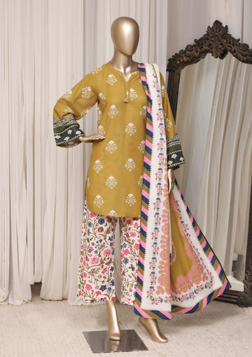 Sadabahar Luxury Khaddar Printed 3piece  stitched Vol-03 2026 D-06