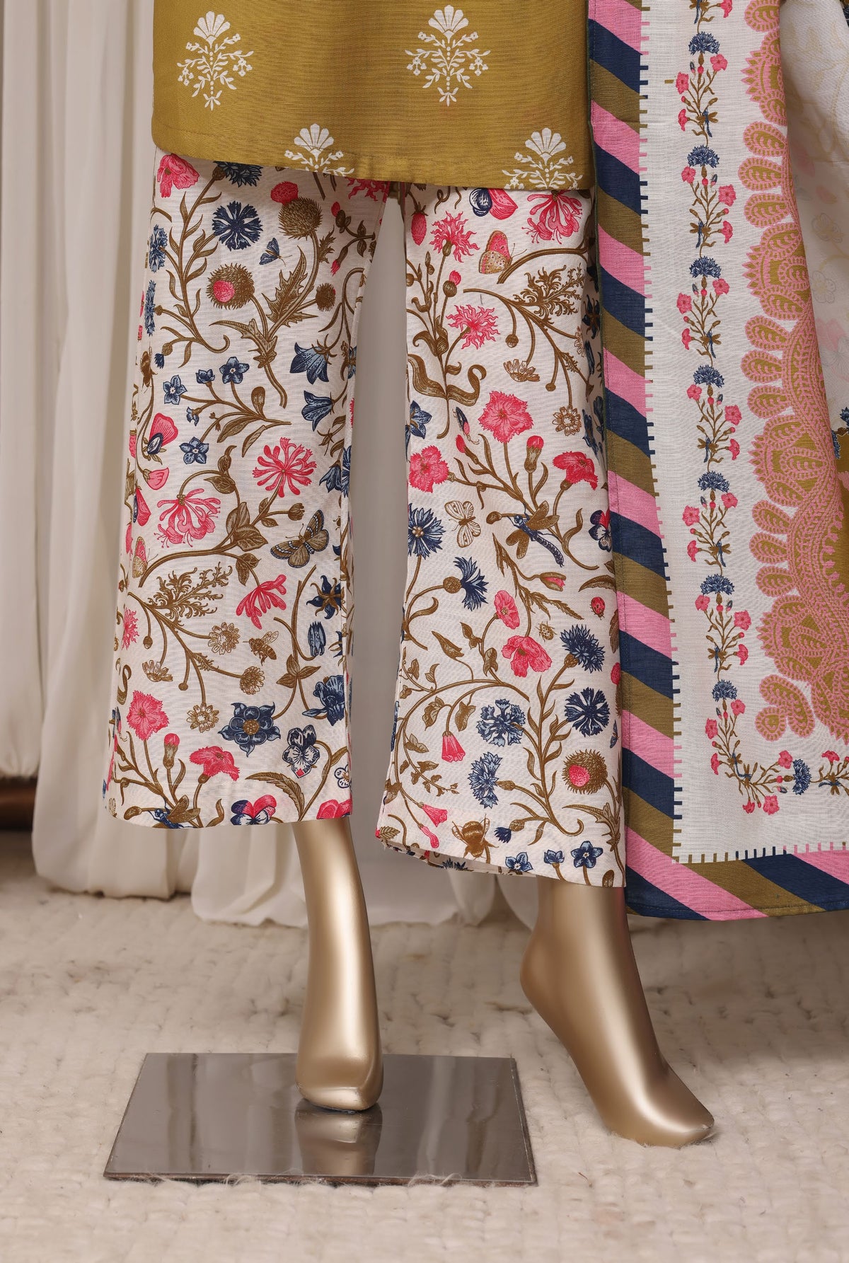 Sadabahar Luxury Khaddar Printed 3piece  stitched Vol-03 2026 D-06