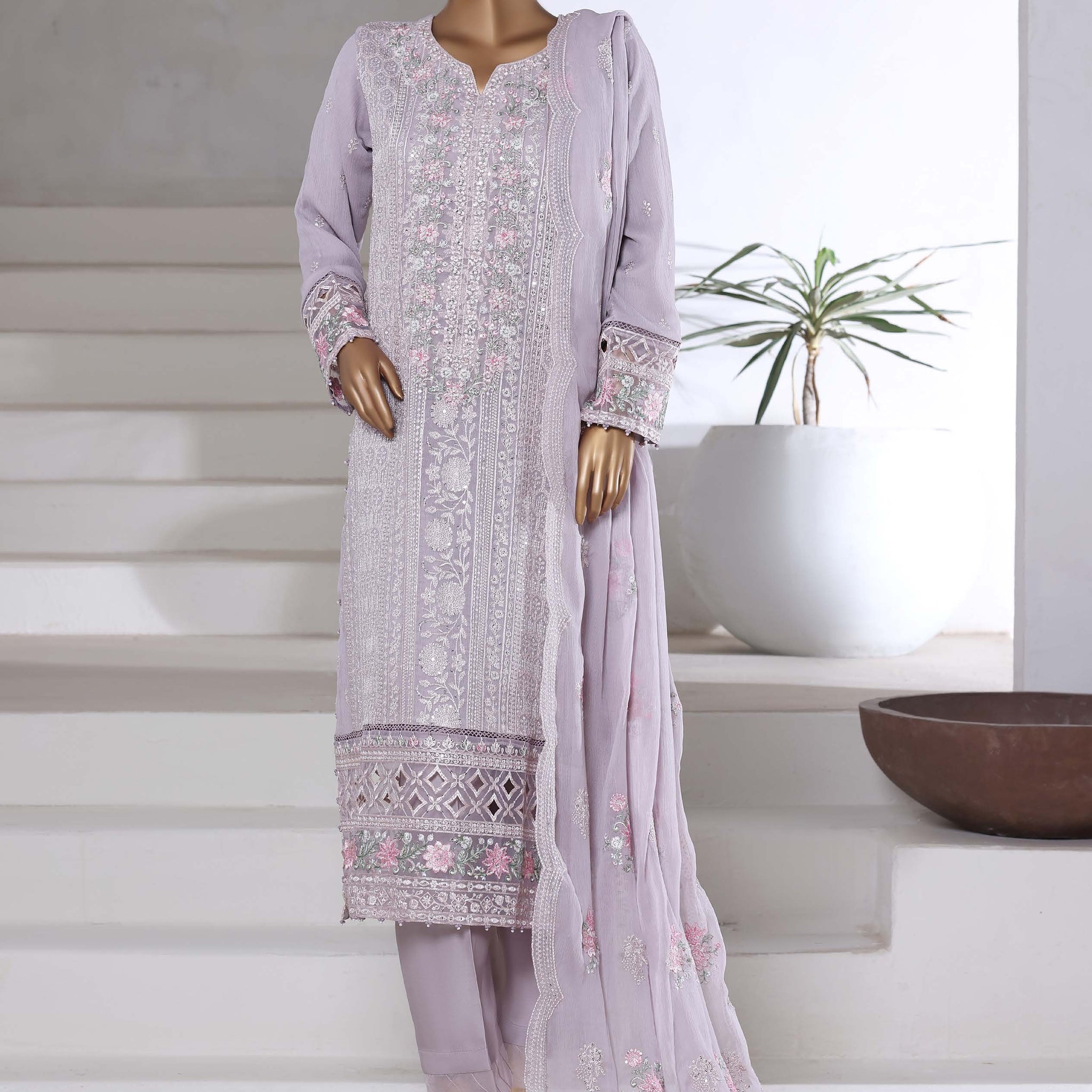 SADABAHAR Luxury Chiffon Afsanay Vol 14 3Piece Collection 2025 SAFC -1003