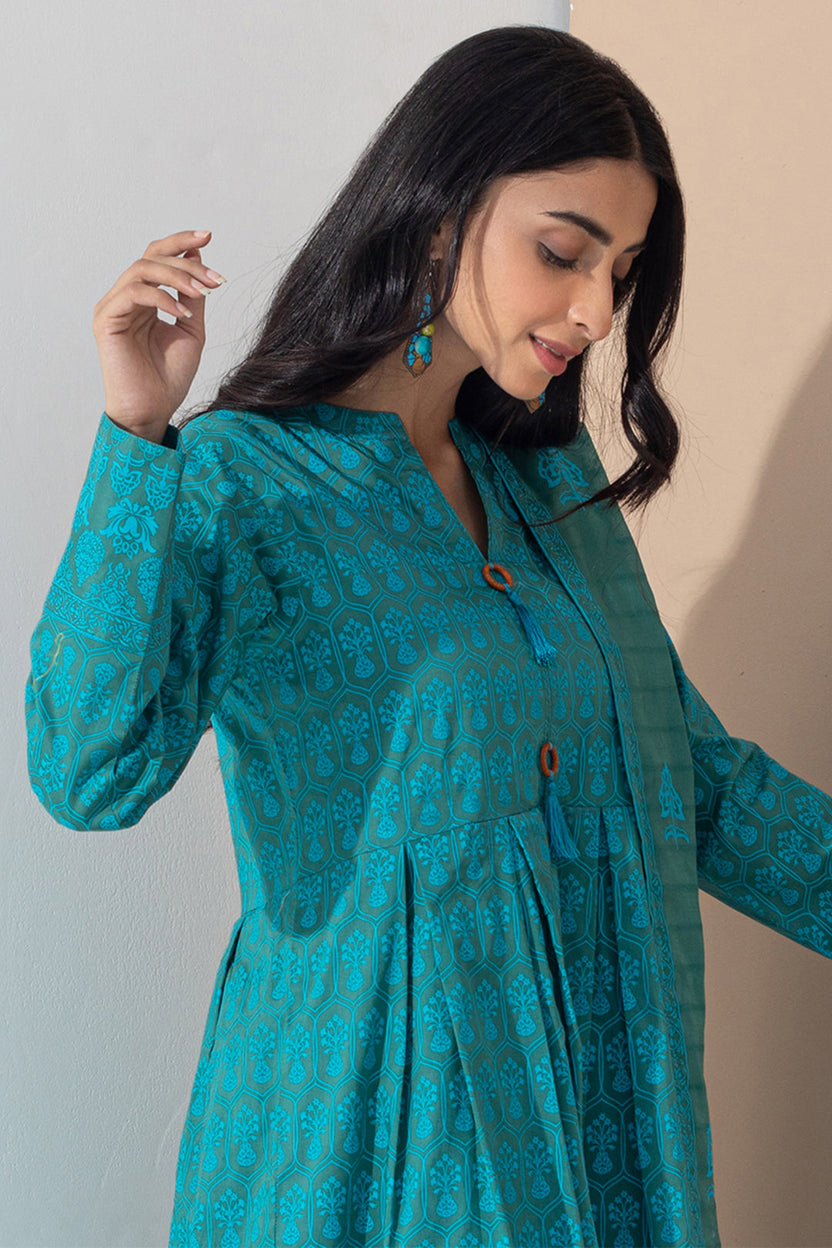 Unstitched Digital Printed 3pcs Lawn Collection by Zellbury