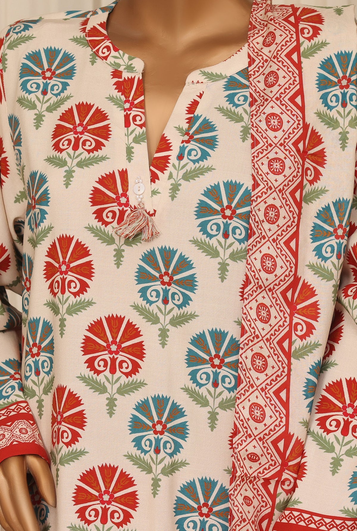 Sadabahar linen Printed 3Piece Stitched Collection D-04