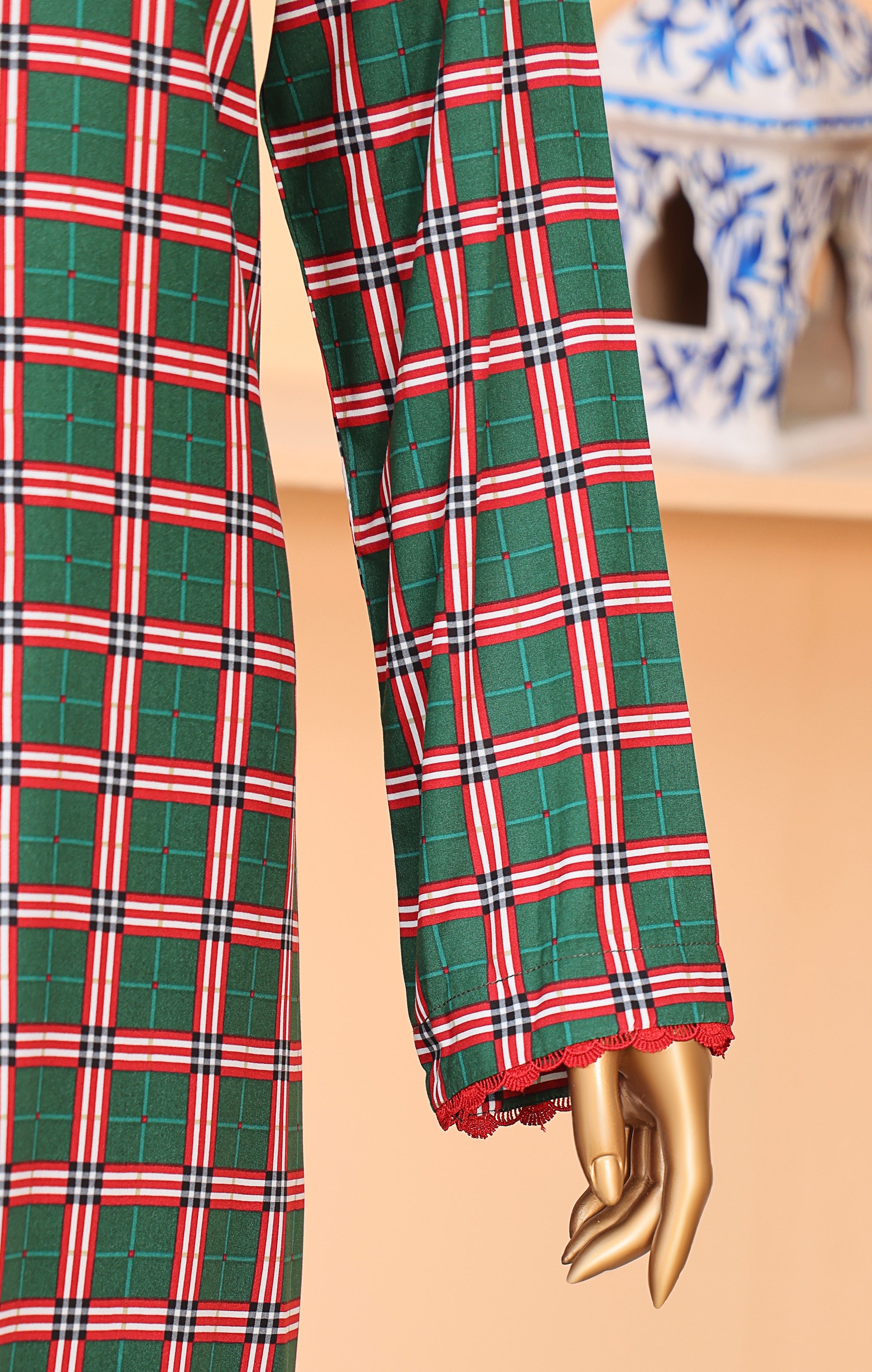 HZ Textile Unstitched Full Suit Linen Wintry Vol-4 Collection 25 D-05