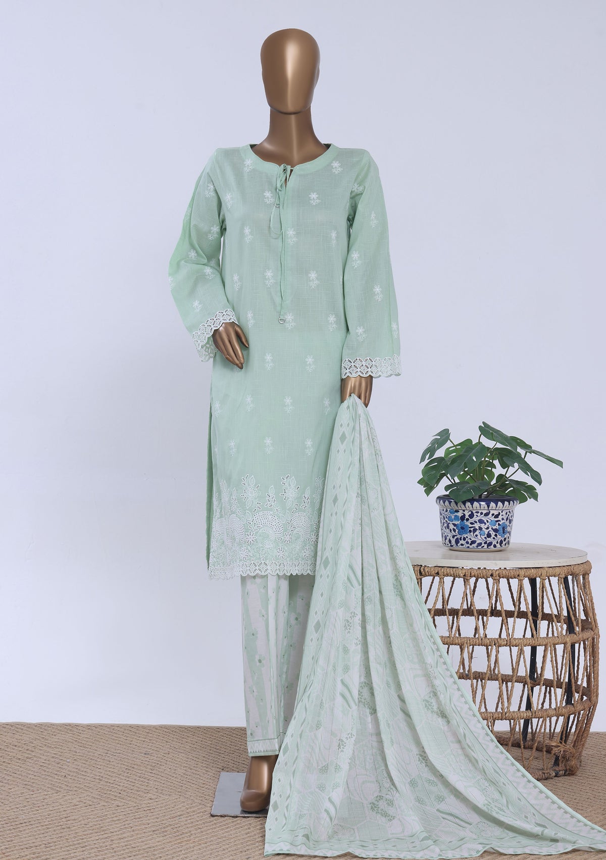 HZ by RTW Chikankari Embroidered Prints 3Pcs Suite Collection 2026 D-4