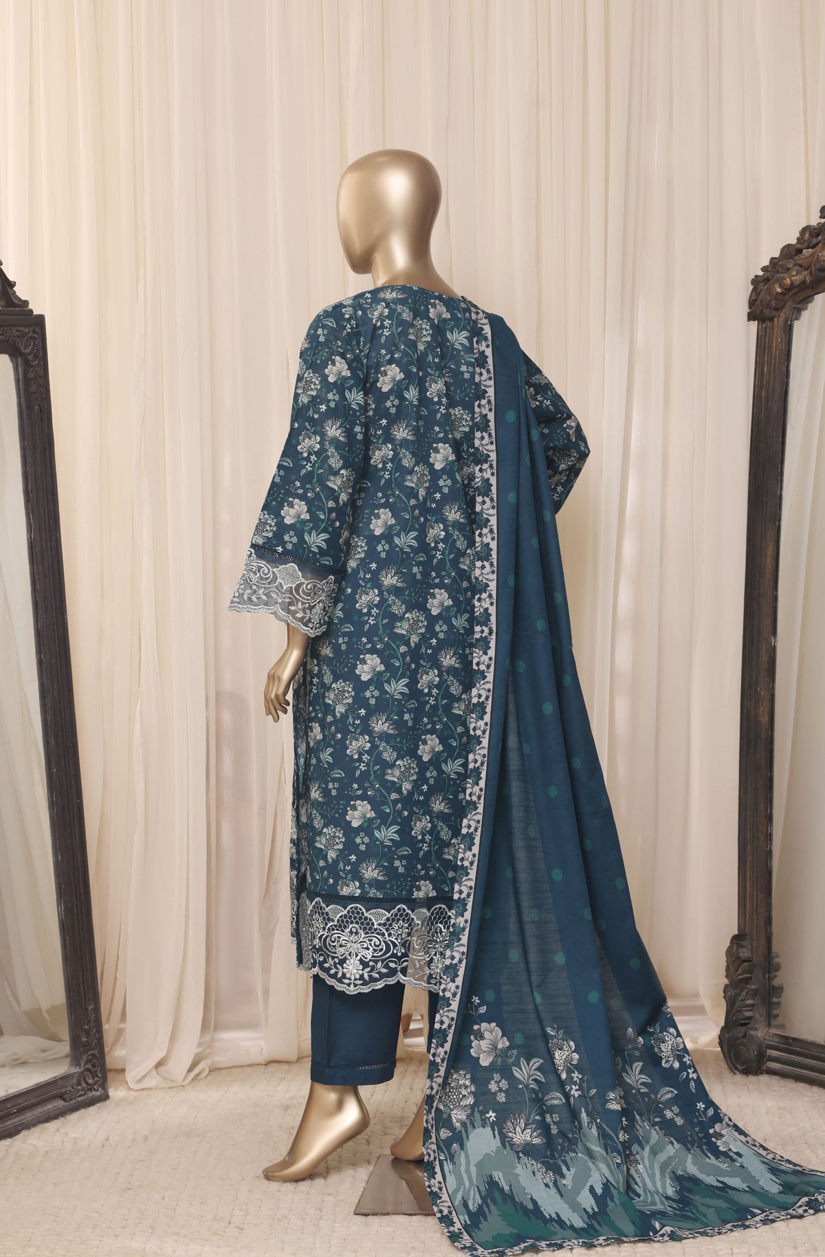 Sadabahar Luxury Khaddar Printed 3piece  stitched Vol-05 Collection 2026 D-01