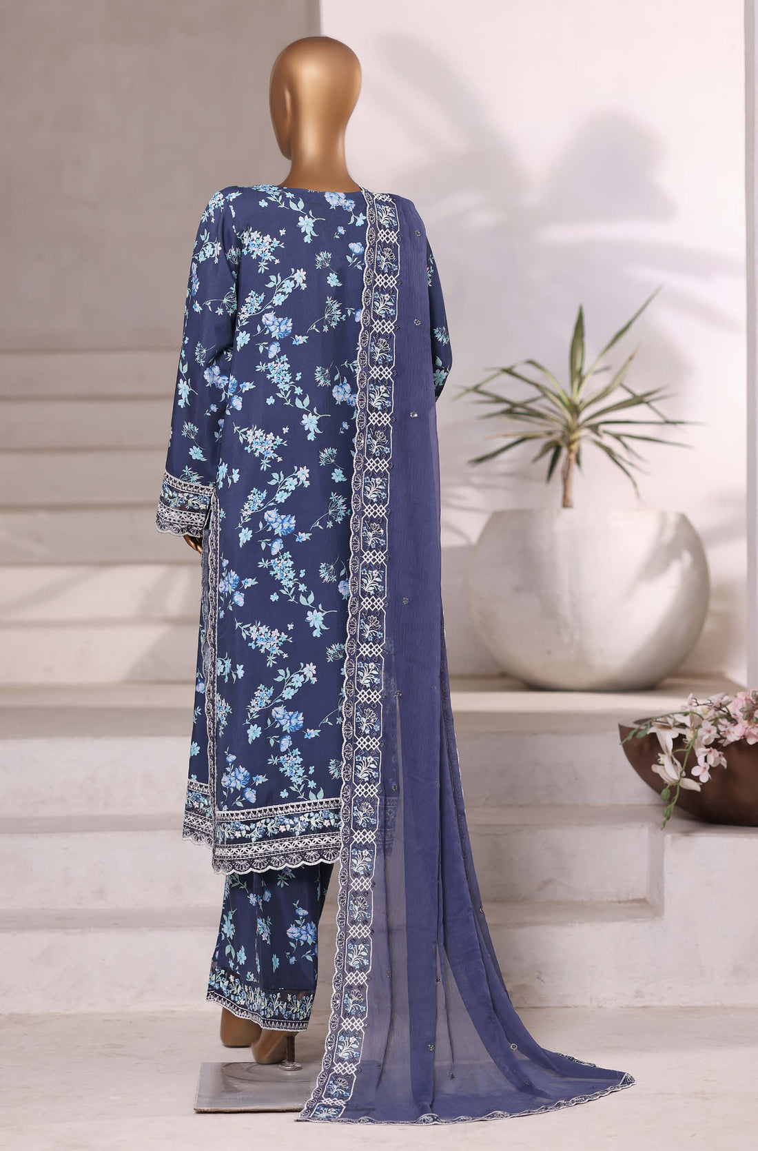 Sadabahar Luxury Viscose With Chiffon Embroidered Dupatta 3pcs Stitched Collection 2025 0-01