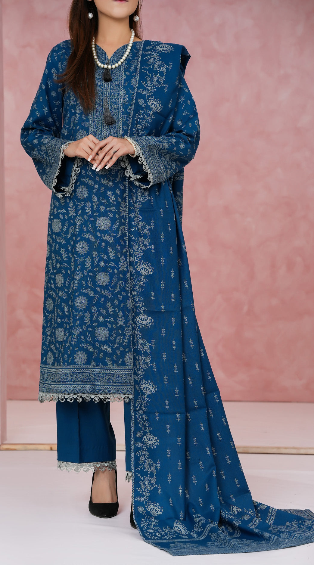 VS TEXTILES PASHMINA WINTER PRINTED 3PIECE UNSTITCHED COLLECTION 2025 D-01