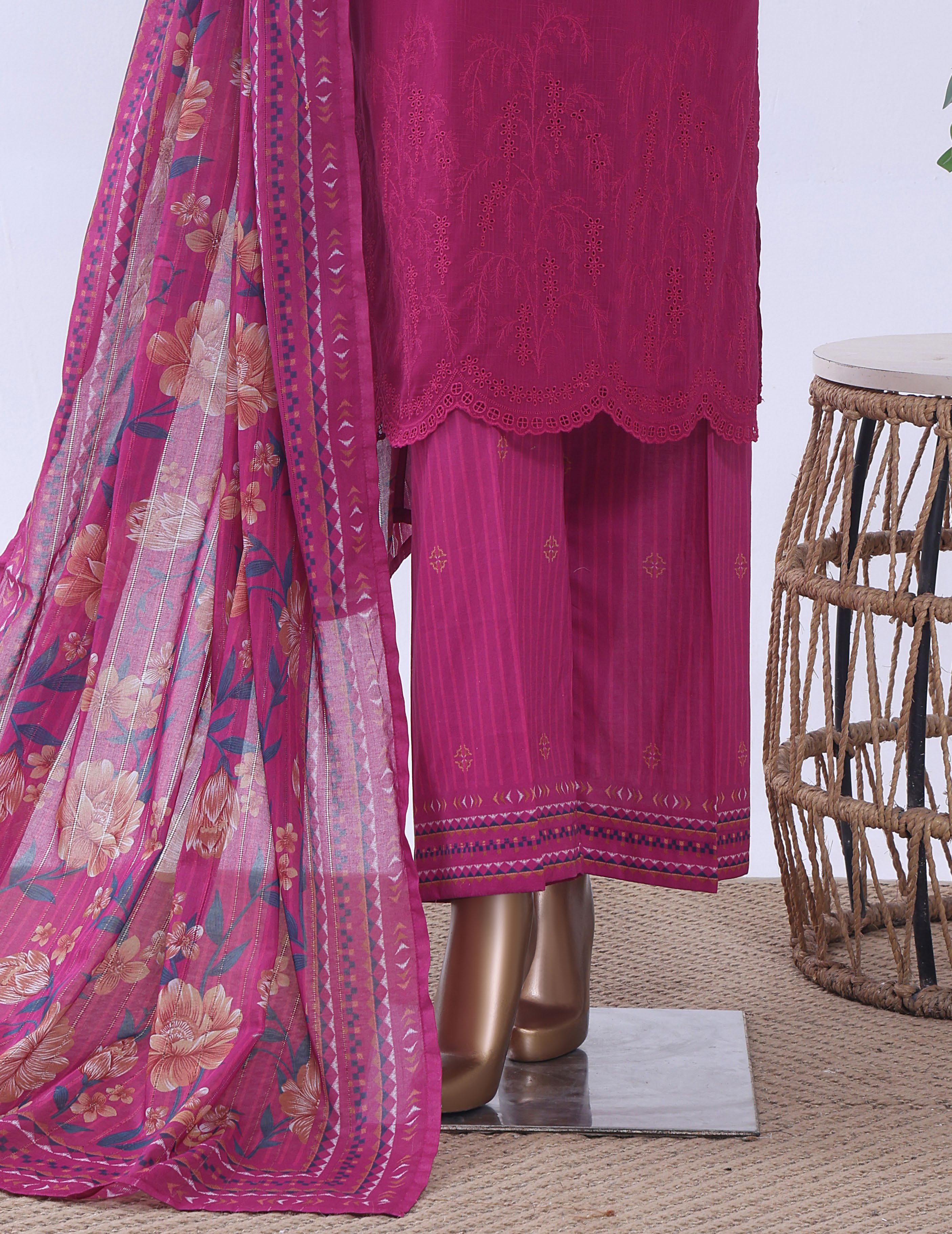 HZ by RTW Chikankari Embroidered Prints 3Pcs Suite Collection 2026 D-5