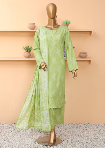 HZ Textile Unstitched Full Suit Linen Wintry Vol-4 Collection 25 D-08