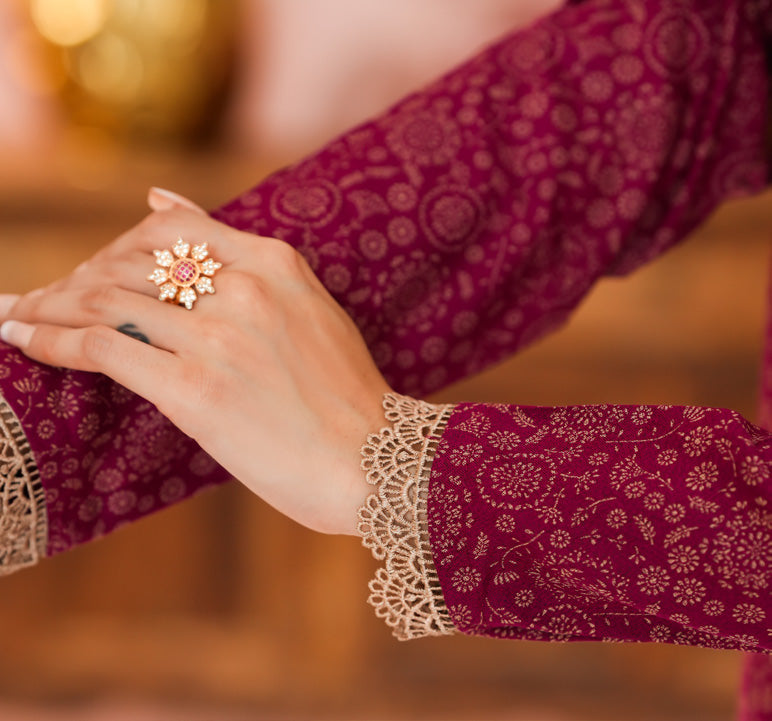 VS TEXTILES PASHMINA WINTER PRINTED 3PIECE UNSTITCHED COLLECTION 2025 D-07