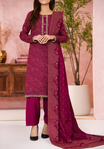 VS TEXTILES PASHMINA WINTER PRINTED 3PIECE UNSTITCHED COLLECTION 2025 D-07