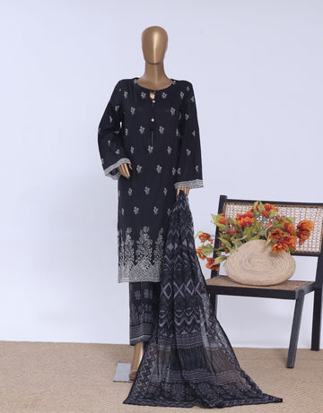 HZ by RTW Chikankari Embroidered Prints 3Pcs Suite Collection 2026 D-6