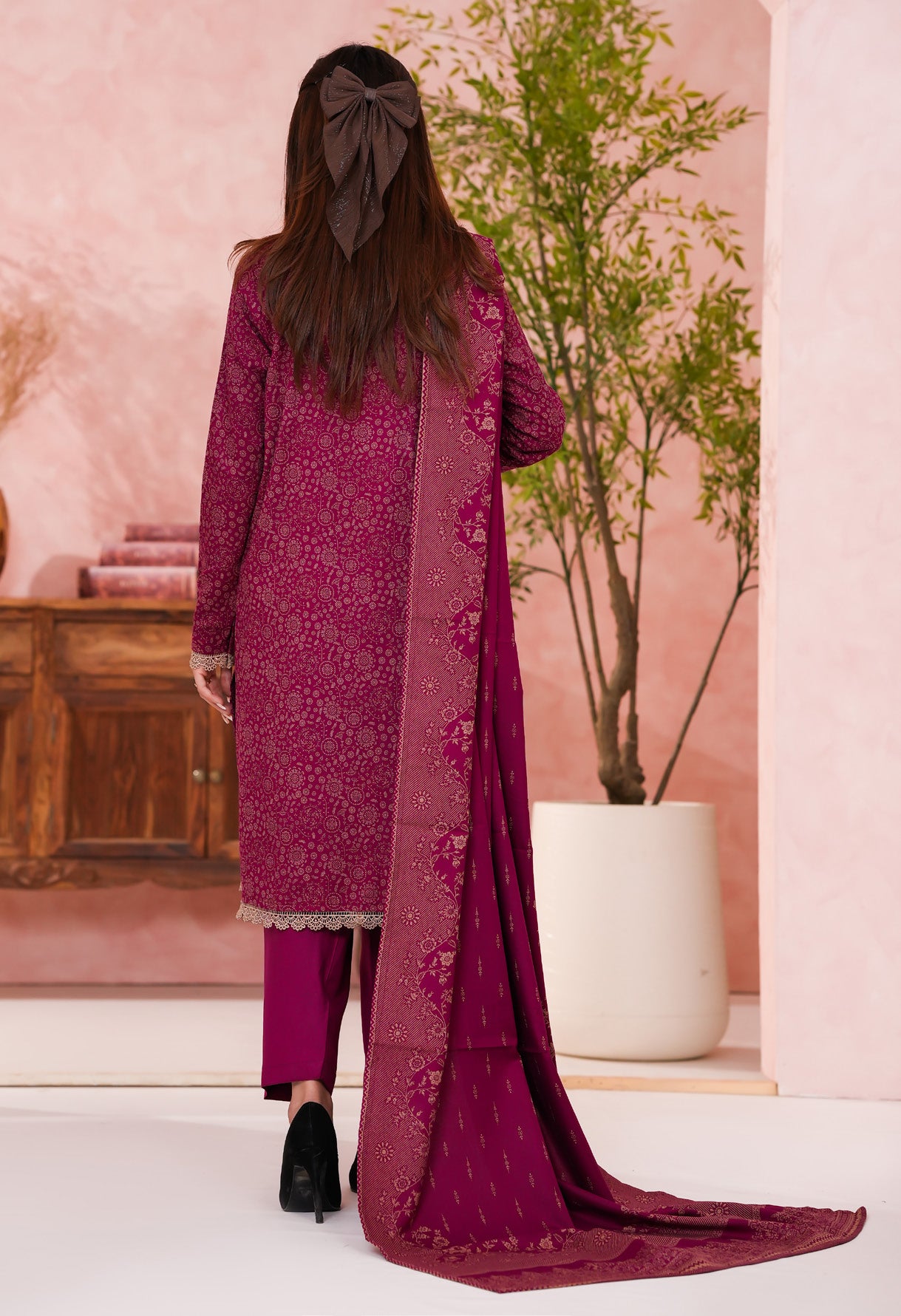 VS TEXTILES PASHMINA WINTER PRINTED 3PIECE UNSTITCHED COLLECTION 2025 D-07