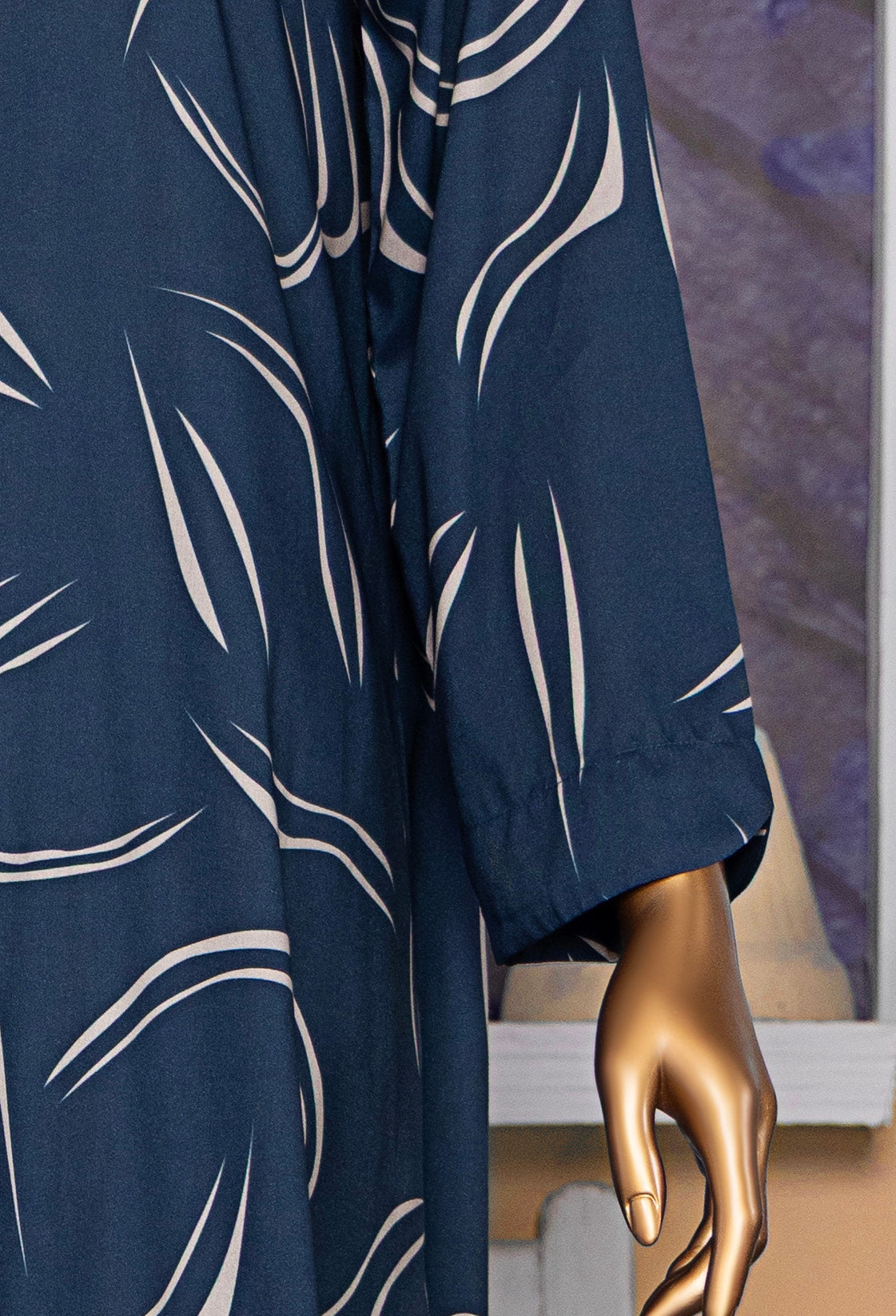 HZ Textile Unstitched Full Suit Linen Wintry Vol-4 Collection 25 D-09