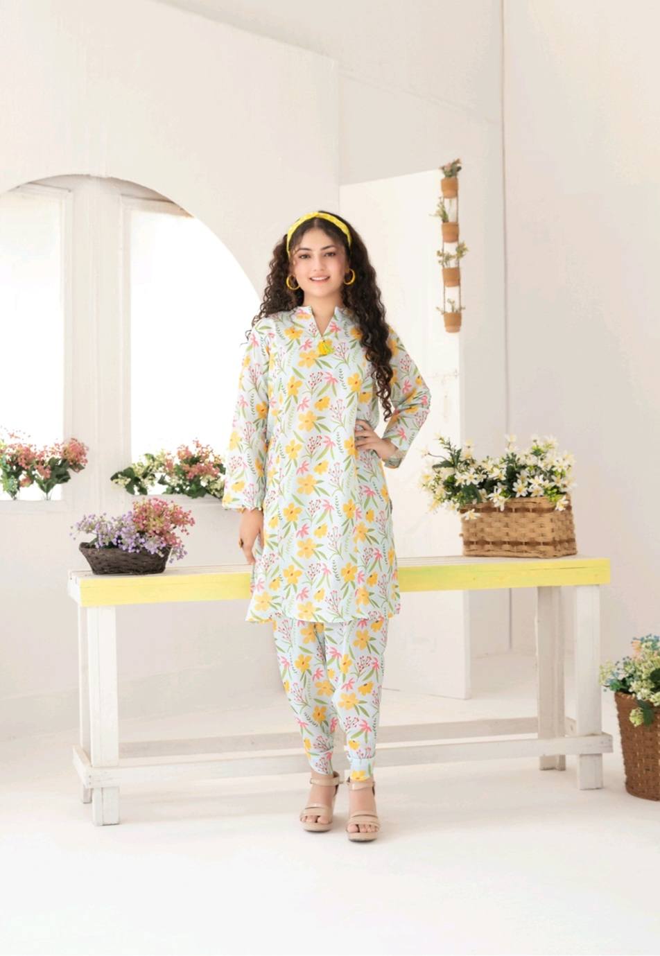 Shahid Tawakkal New Swiss Digital Printed Stitched 2pc Kids Collection 2025 D-03