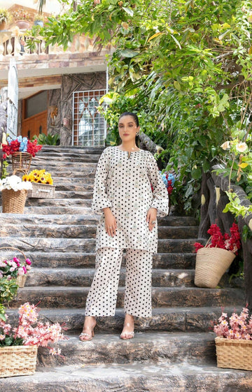 Shahid Tawakkal Stitched Digital Printed Cotton 2 pcs Collection 2025 D-08