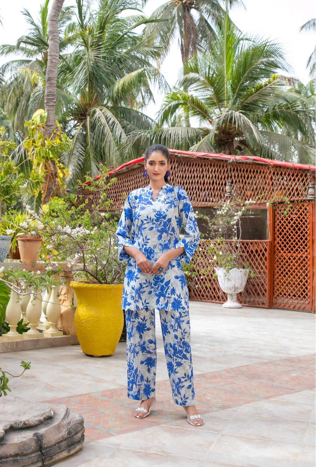 Shahid Tawakkal Stitched Digital Printed Cotton 2 pcs Collection 2025 D-02