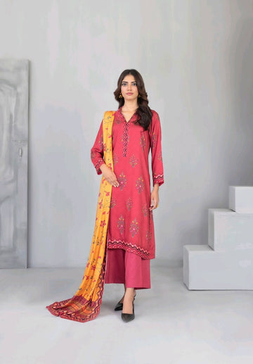 Shahid Tawakkal DILNUR — Unstitched 3Piece Collection Unveil sophistication with Twill fabric Collection 2025 D-07