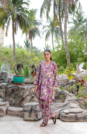 Shahid Tawakkal Stitched Digital Printed Cotton 2 pcs Collection 2025 D-06