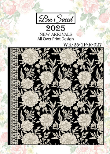 Bin saeed Luxury Digital Mid Summer All Over 2Piece Shirt & Shalwar UnStitched Collection 2025 D-27