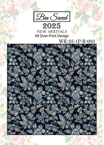 Bin saeed Luxury Digital Mid Summer All Over 2Piece Shirt & Shalwar UnStitched Collection 2025 D-03