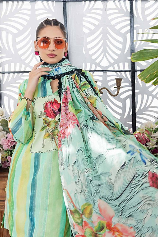Gul Ahmed Unstitched Printed Lawn 3pcs Suite D-03