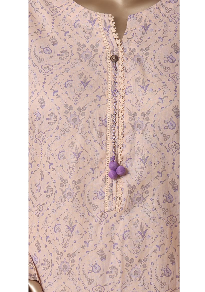 HZ Textile Ready to Wear Rozaana Cambric Printed 3PC Collection 2025 D-02