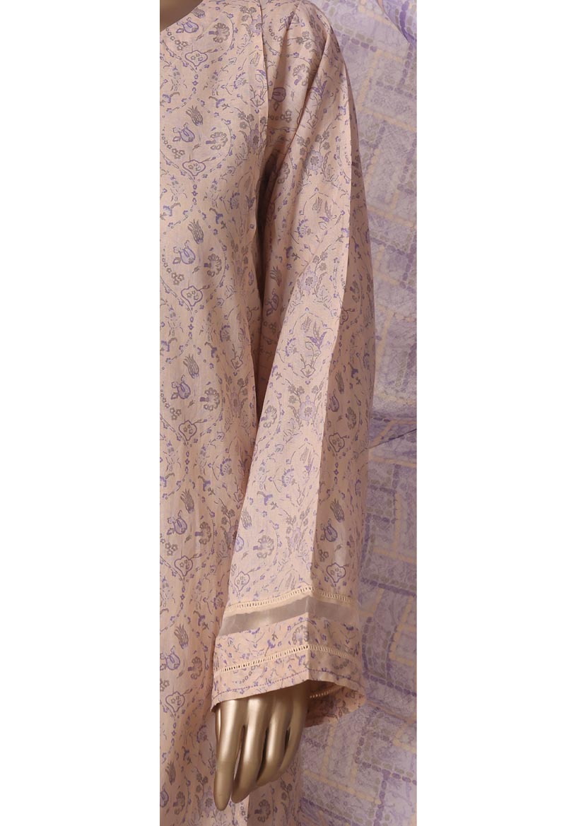 HZ Textile Ready to Wear Rozaana Cambric Printed 3PC Collection 2025 D-02