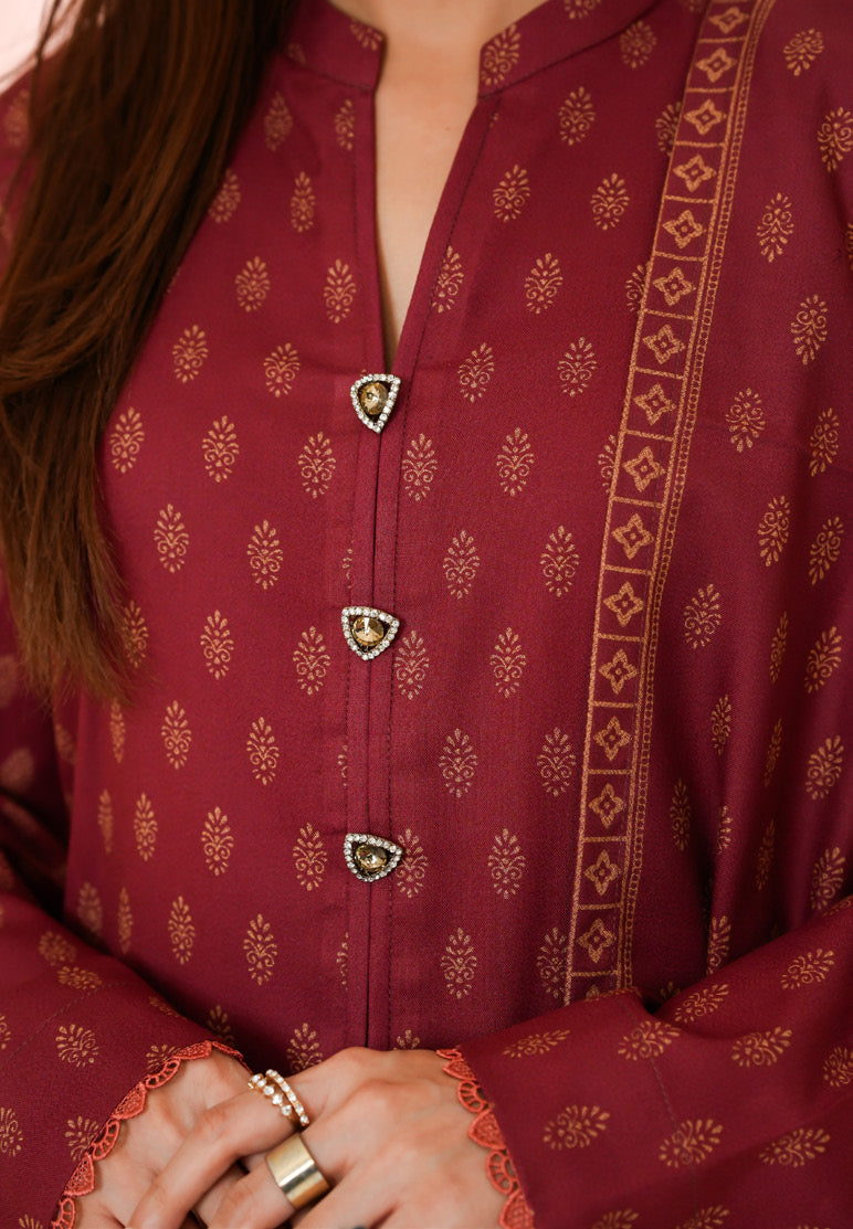 VS TEXTILES PASHMINA WINTER PRINTED 3PIECE UNSTITCHED COLLECTION 2025 D-11