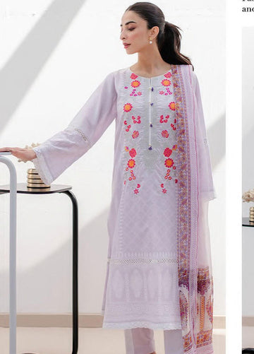 Unstitched Digital Printed 3pcs Cambric Collection by Zellbury D-03