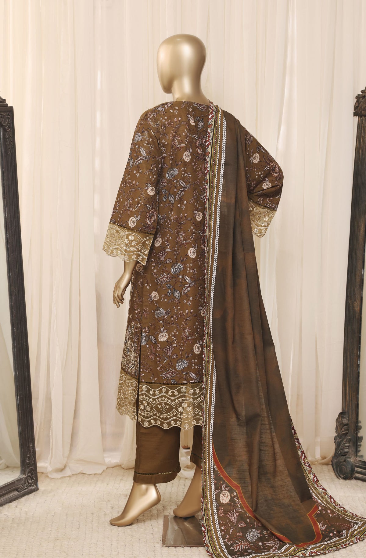 Sadabahar Luxury Khaddar Printed 3piece  stitched Vol-05 Collection 2026 D-02